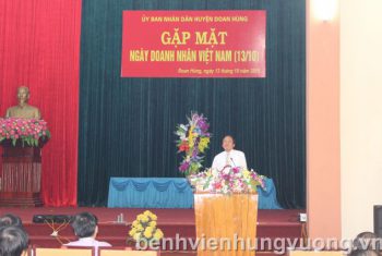 Đoan Hùng tổ chức gặp mặt doanh nghiệp, doanh nhân nhân ngày DN Việt Nam 13/ 10