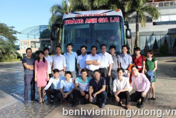 BVĐK Hùng Vương tham quan và học hỏi kinh nghiệm tại BV Đại Học Y Dược Hoàng Anh Gia Lai