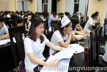 Tập huấn “An toàn truyền máu” tại BVĐK Hùng Vương