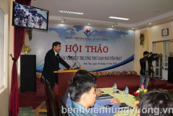 BVĐK Hùng Vương tổ chức thành công Hội thảo Chẩn đoán và điều trị Ung thư gan nguyên phát