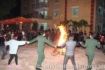 Nếp sống văn hóa hiện đại trong BVĐK Hùng Vương