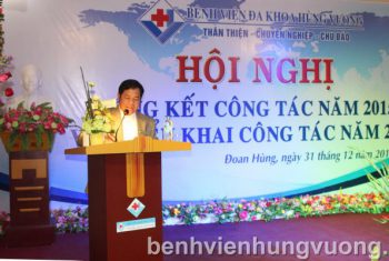 BVHV tổng kết công tác bệnh viện năm 2015 và triển khai công nhiệm vụ năm 2016