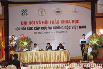 BVĐK Hùng Vương báo cáo tại Hội thảo khoa học chuyên ngành hồi sức cấp cứu và chống độc 2016