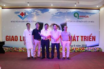 Giao hữu bóng đá: Công ty cổ phần giấy An Hòa – BVĐK Hùng Vương