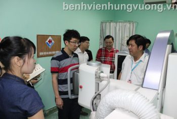 BVĐK Cẩm Phả tham quan và giao lưu với BVĐK Hùng Vương.