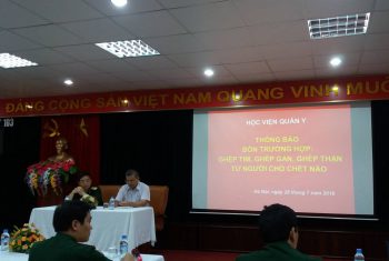 Những điều đặc biệt của ca ghép đa tạng đầu tiên từ người cho chết não tại BV Quân Y 103