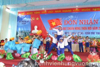 Xã Chí Đám (ĐH – PT) tổ chức lễ đón nhận danh hiệu xã đạt chuẩn nông thôn mới 2016