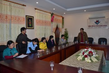 Công đoàn huyện Đoan Hùng tặng quà “Tết sum vầy” cho đoàn viên khó khăn BVĐK Hùng Vương.