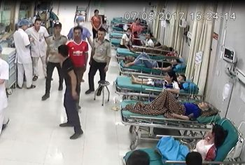 Người nhà bệnh nhân lăng mạ, đe dọa y bác sỹ BVĐK Hùng Vương