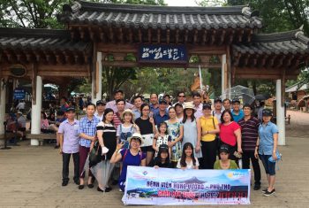 Cập nhật thông tin đoàn công tác tham quan và học tập tại Hàn Quốc 2017