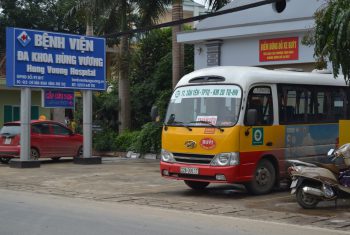 BVĐK Hùng Vương trở thành điểm xuất phát của hai tuyến xe buýt thuộc hai tỉnh khác nhau