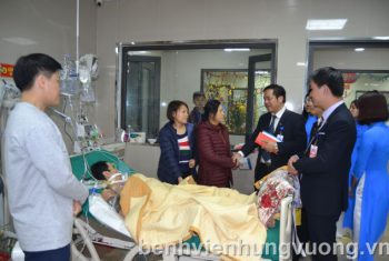 BVĐK Hùng Vương đồng hành cùng các bệnh nhân trong đêm giao thừa