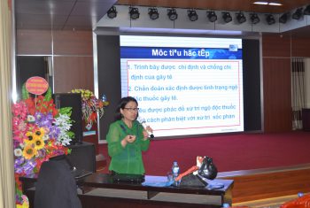 Tập huấn nâng cao cách xử trí ngộ độc thuốc tê và Mask thanh quản cho cán bộ nhân viên BVĐK Hùng Vương