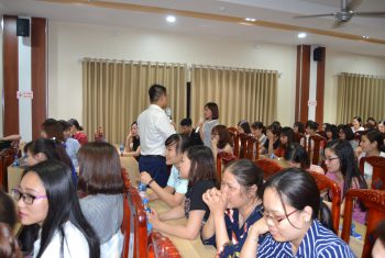 Chương trình giao lưu bổ trợ kỹ năng sống trong giới trẻ giữa Bệnh viện đa khoa Hùng Vương và các đơn vị trên địa bàn.