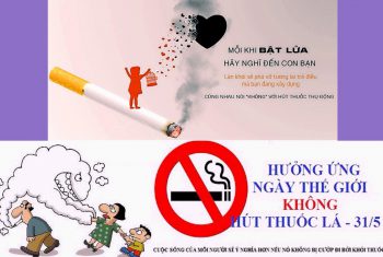 Hãy nói không với khói thuốc.
