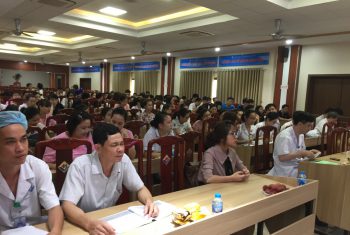 Tập huấn cập nhật các hướng điều trị bệnh đái tháo đường và cấp cứu hạ đường huyết quá mức.