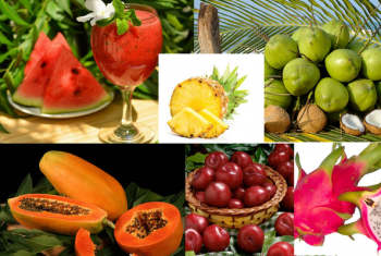 Trái cây giải nhiệt mùa nóng
