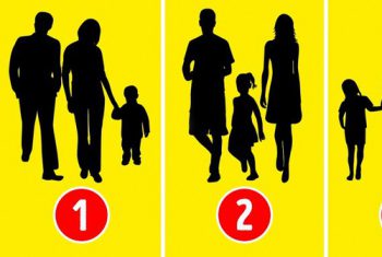 Trắc nghiệm tâm lý: Bạn nghĩ hình nào không phải là gia đình?