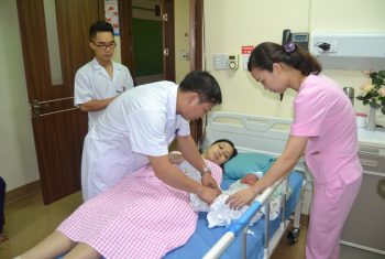 Sinh con tại Bệnh viện đa khoa Hùng Vương.