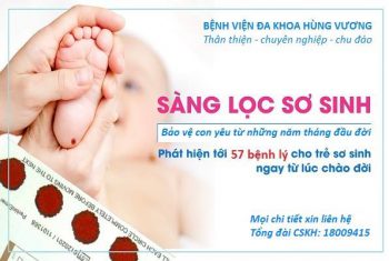 Vì tương lai khỏe mạnh của con yêu – Hãy tham gia chương trình sàng lọc sơ sinh.