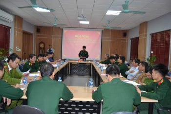 Giao ban cụm liên kết an ninh quý 3 năm 2018.