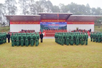 Phát động Tết trồng cây đầu Xuân Kỷ Hợi 2019 tại sư đoàn 316