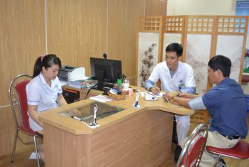 Khám sức khỏe định kỳ cho cán bộ xã Tri Phú, Thị trấn Vĩnh Lộc – Chiêm Hóa tỉnh Tuyên Quang.