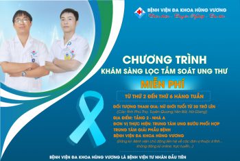 Chương trình tầm soát ung thư miễn phí dành tặng phái đẹp