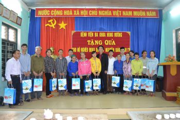 Trao 30 xuất quà Tết cho các hộ gia đình có hoàn cảnh đặc biệt khó khăn trên địa bàn xã Chí Đám – Đoan Hùng và xã Đội Cấn – Tuyên Quang