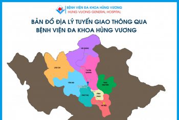 Ra mắt bản đồ hướng dẫn giao thông các tuyến xe đến Bệnh viện đa khoa Hùng Vương.