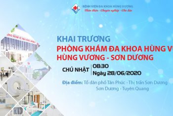 KHAI TRƯƠNG PHÒNG KHÁM ĐA KHOA HÙNG VƯƠNG – SƠN DƯƠNG