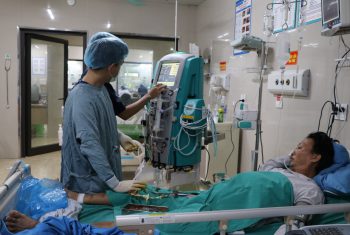 Thay huyết tương cấp cứu bệnh nhân viêm tụy cấp hoại tử tăng Triglyceride