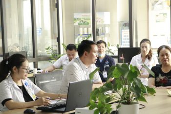 Sinh hoạt hội đồng người bệnh tại Khoa Nhi – BVĐK Hùng Vương