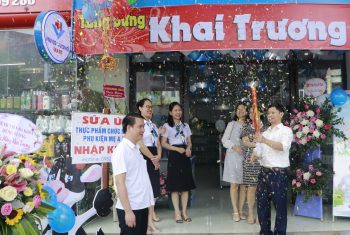 Hệ thống HungVuong Mart khai trương cơ sở mới