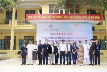 Tập huấn kỹ năng sơ cấp cứu cho giáo viên học sinh trường THPT Sơn Dương – Tuyên Quang