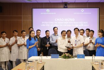 Lễ ký kết hợp tác chuyên môn giữa Bệnh viện đa khoa Hùng Vương và Bệnh viện hữu nghị Việt Đức