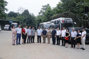 Chi hội DN Nông Tiến trao đổi hoạt động tại Bệnh viện Đa khoa Hùng Vương