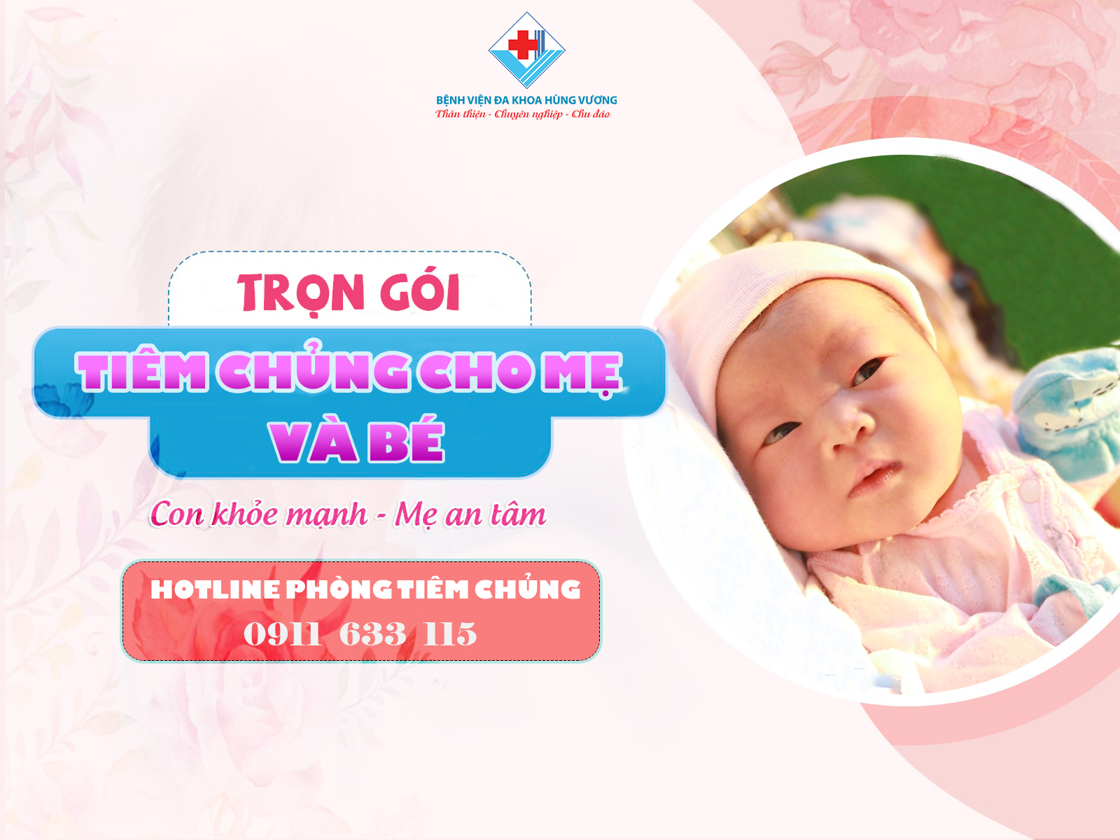 Các gói tiêm chủng vắc xin tại Hệ thống cơ sở tiêm chủng Hùng Vương