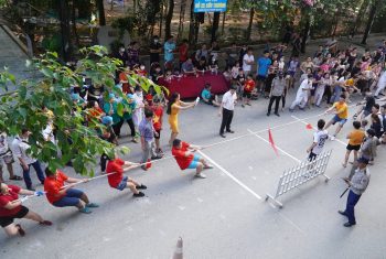 Thi đấu thể dục thể thao chào mừng kỉ niệm 12 năm thành lập Bệnh viện đa khoa Hùng Vương