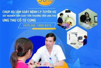 ƯU ĐÃI 50% TẦM SOÁT BỆNH LÝ TUYẾN VÚ, TẦM SOÁT UNG THƯ CỔ TỬ CUNG