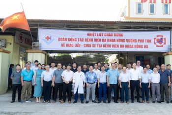 Tham quan và chia sẻ kinh nghiệm tại Bệnh viện đa khoa Hồng Hà Hà Tĩnh
