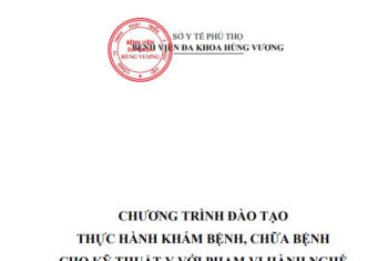 Ban hành chương trình Thực hành khám bệnh, chữa bệnh đối với chức danh Kỹ thuật Y – Hình ảnh Y học”