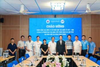 Đón tiếp đoàn công tác Công ty Cổ phần Hợp tác Quốc tế Việt – Hàn (VEKIC) và Công ty MedInTech Hàn Quốc đến thăm và làm việc tại Bệnh viện Đa khoa Hùng Vương
