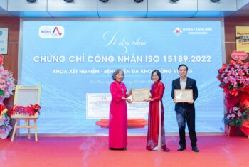 LỄ ĐÓN NHẬN CHỨNG CHỈ ISO 15189:2022 – KHOA XÉT NGHIỆM BỆNH VIỆN ĐA KHOA HÙNG VƯƠNG