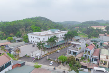 TOÀN CẢNH PHÒNG KHÁM ĐA KHOA HÙNG VƯƠNG – THANH BA QUA GÓC MÁY FLYCAM