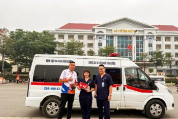 TRUNG TÂM CẤP CỨU 115 BỆNH VIỆN ĐA KHOA HÙNG VƯƠNG ĐỒNG HÀNH CÙNG CUỘC ĐUA XE ĐẠP TOÀN QUỐC CÚP TRUYỀN HÌNH TP.HCM