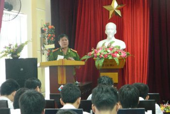 Tập huấn công tác Phòng cháy chữa cháy cho CBNN Bệnh Viện Đa Khoa Hùng Vương.