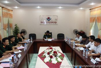 Cụm liên kết an ninh khu vực phía Bắc huyện Đoan Hùng giao ban công tác phối hợp hoạt động quý II năm 2014.