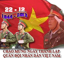 Tản văn nhân kỷ niệm 69 năm ngày thành lập Quân Đội nhân dân Việt Nam 22/12/2013.