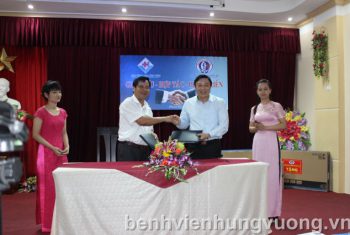 BVĐK Hùng Vương tổ chức giao lưu và ký kết thỏa thuận hợp tác phát triển với BVĐK tỉnh Phú Thọ